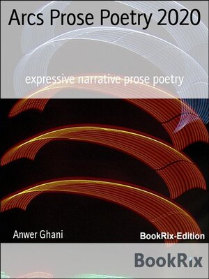 cover image of Arcs Prose Poetry 2020